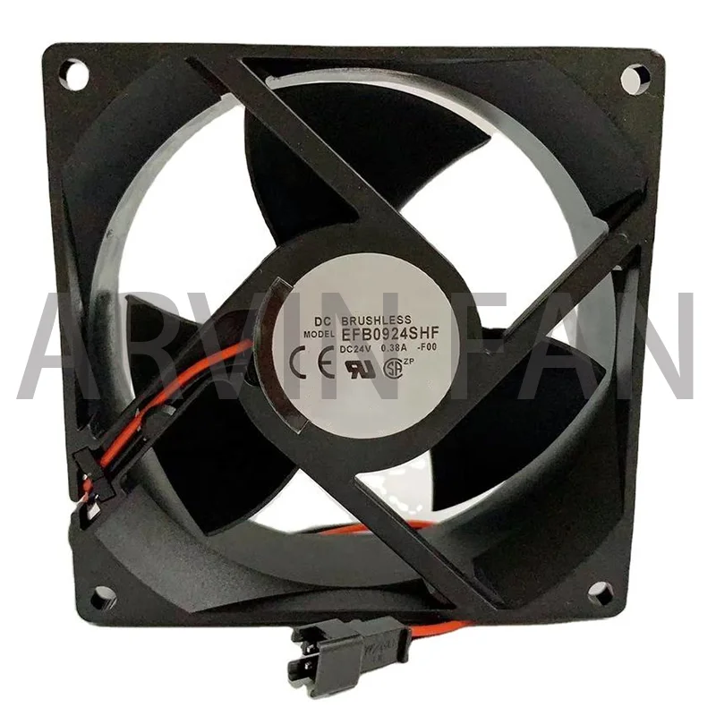 Конвертер охлаждающий вентилятор EFB0924SHF 24 В 0.38A 9032 90*90*32 мм 90 мм