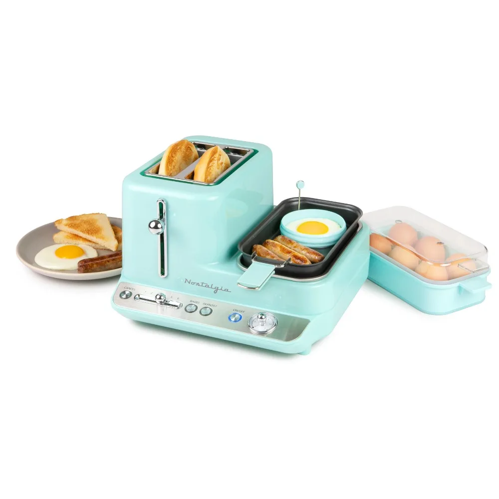 

Retro 3-in-1 Breakfast Station, Aqua