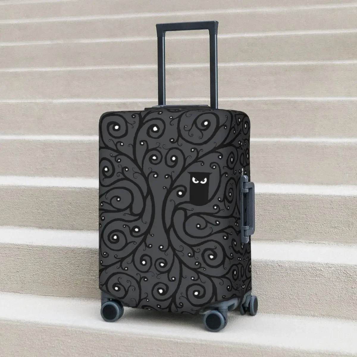 

The Owl Pattern Suitcase Cover Wildlife Animal Travel Holiday Practical Luggage Case Protector