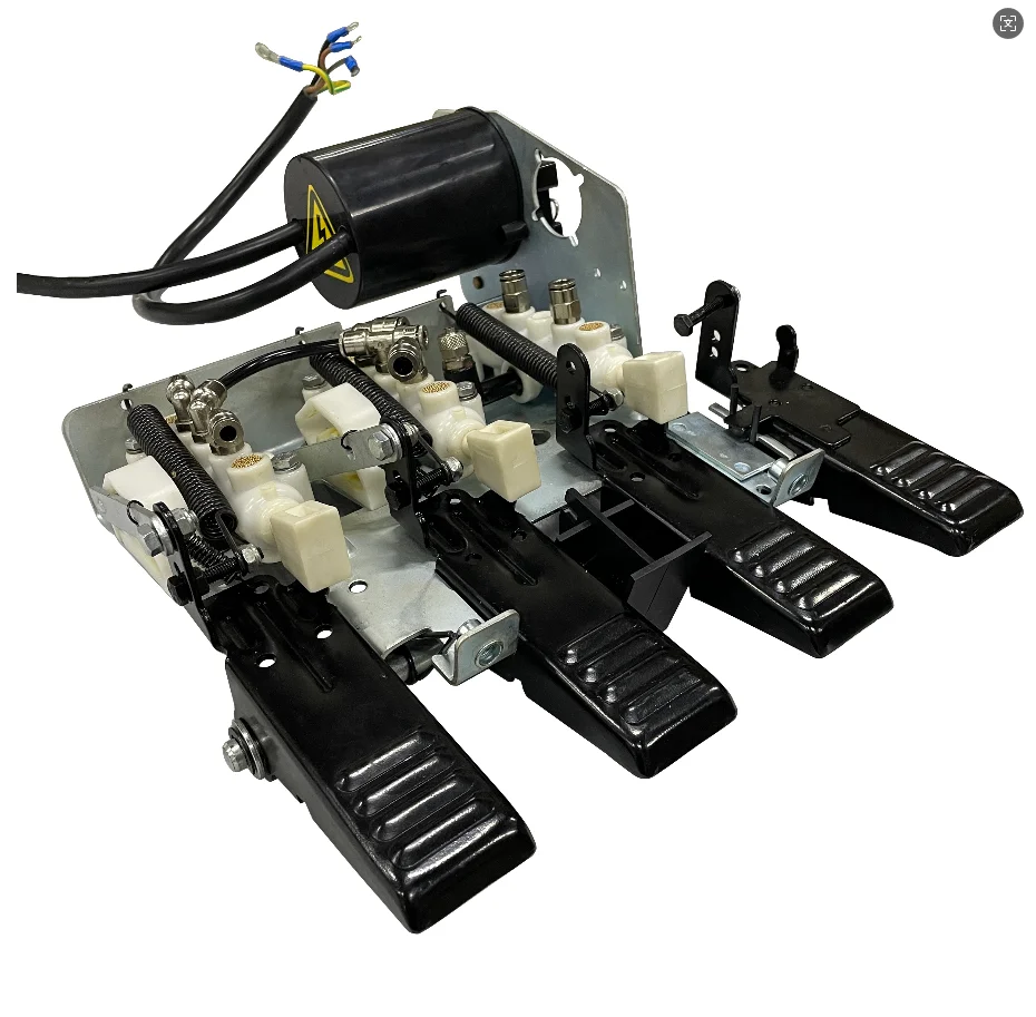 Фото Ножной блок шиномонтажного станка, 4 педали, воздушный пневматический клапан 380 В и концентратор управления переключателем для Hofmann JOHNBEAN 3300 или T3000 №2