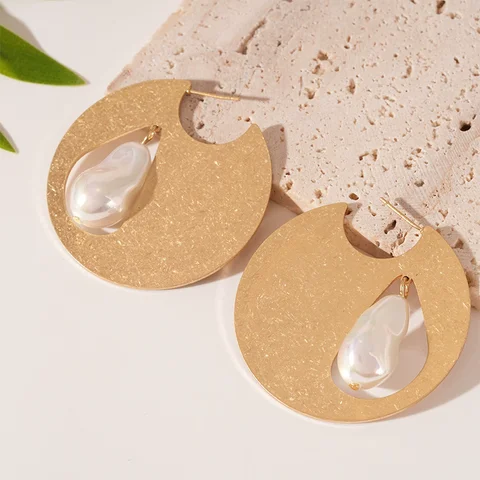 Серьги-гвоздики XIALUOKE металлические