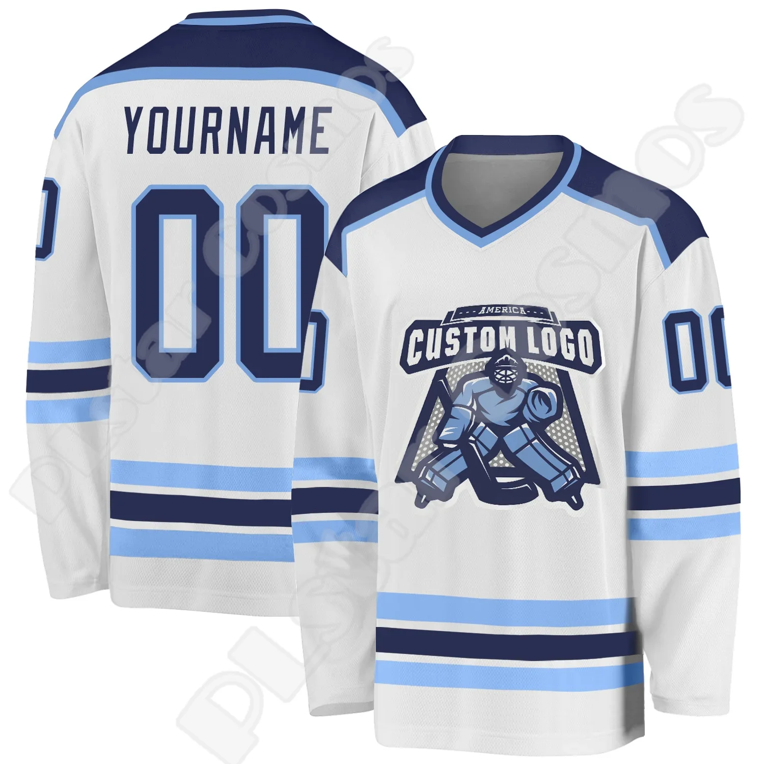 

Прямая поставка, хоккейная Джерси с именем на заказ, логотип, номер, красочный пуловер с длинным рукавом, 3DPrint Harajuku, повседневные свитшоты XA5