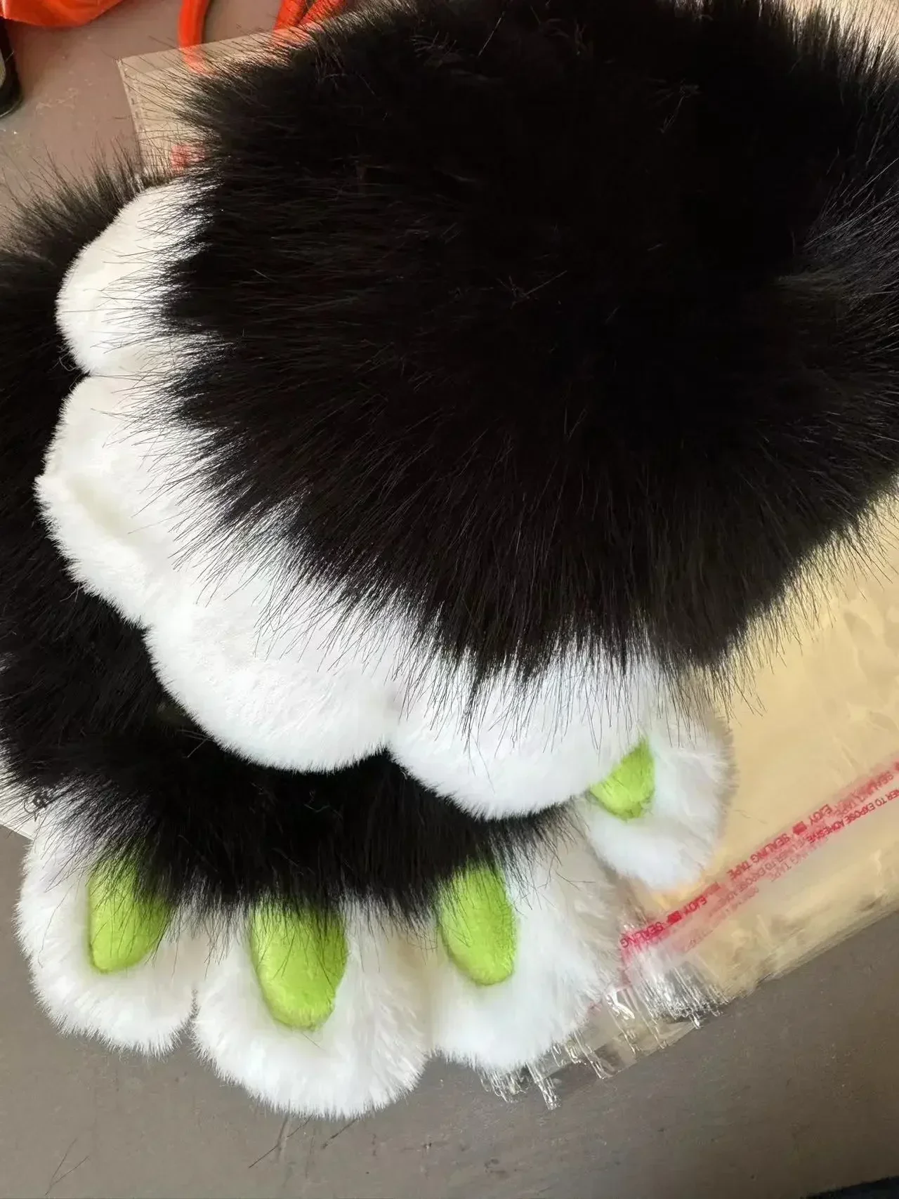 Насадка на Kig меховой костюм кигуруми пушистые животные когти перчатки для