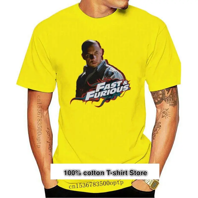 

Camiseta con licencia de Fast And Furious Toretto para adulto, camisa con cuello redondo, elegante, nueva