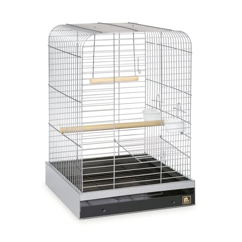 Prevue 125C 1 in. Parrot Bird Cage, Chrome Large and Comfortable