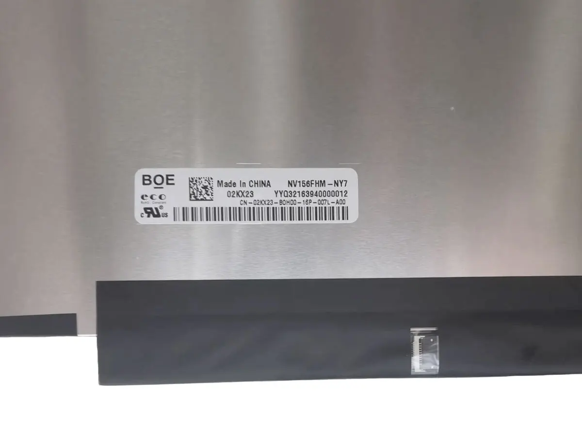 15 6-дюймовый 165 Гц IPS ЖК-экран для ноутбука NV156FHM-NY7 NV156FHM-NY8 Lenovo Legion S7-15ACH6 82K8 EDP 40Pin 100% sRGB