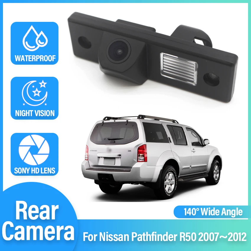 

Car Rear View Camera For Nissan Pathfinder R50 2007~2009 2010 2011 2012 Backup camera license plate Camera CCD HD Night Vision