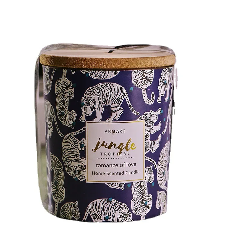 

Candle Jars Decoracion DIY Handmade Soybean Wax Incense Candle Wedding Gift Candles Home Decoration Birthday Candles