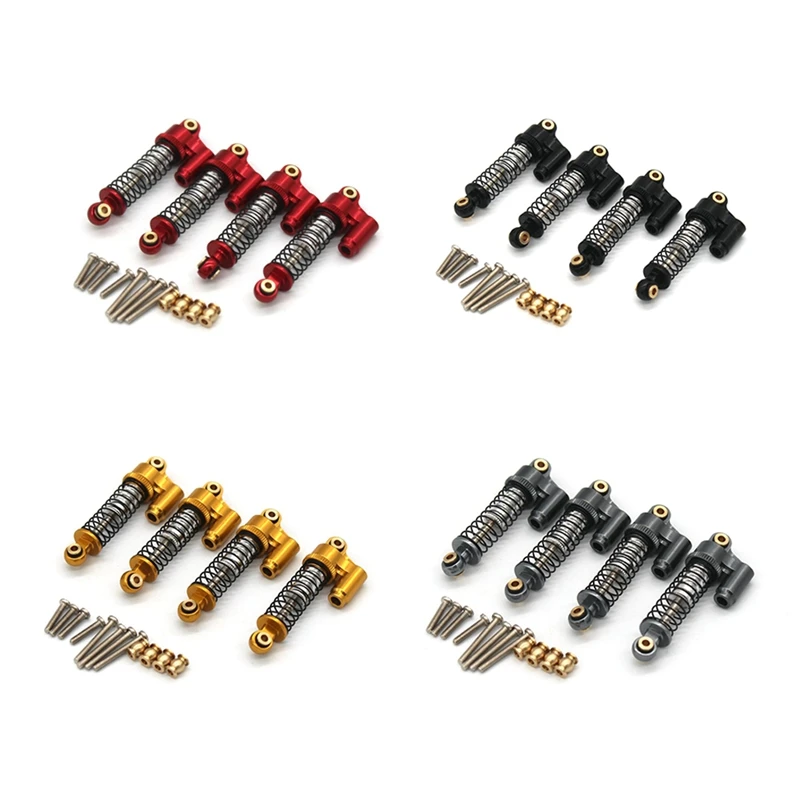 

1 Set Shock Absorber Hydraulic Shock Absorber For FMS 1/18 Watchman FJ Kuluze Red Rabbit Desert Storm Remote Control Car Red