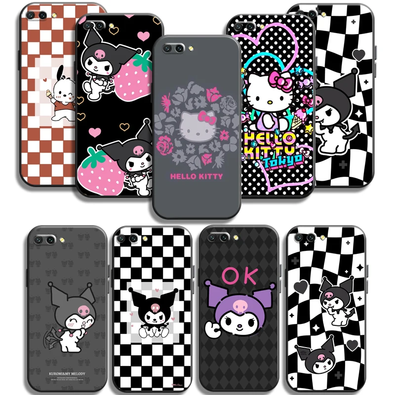 

Hello Kitty Kuromi Phone Cases For Huawei Honor P30 P40 Pro P30 Pro Honor 8X V9 10i 10X Lite 9A Back Cover Carcasa Soft TPU