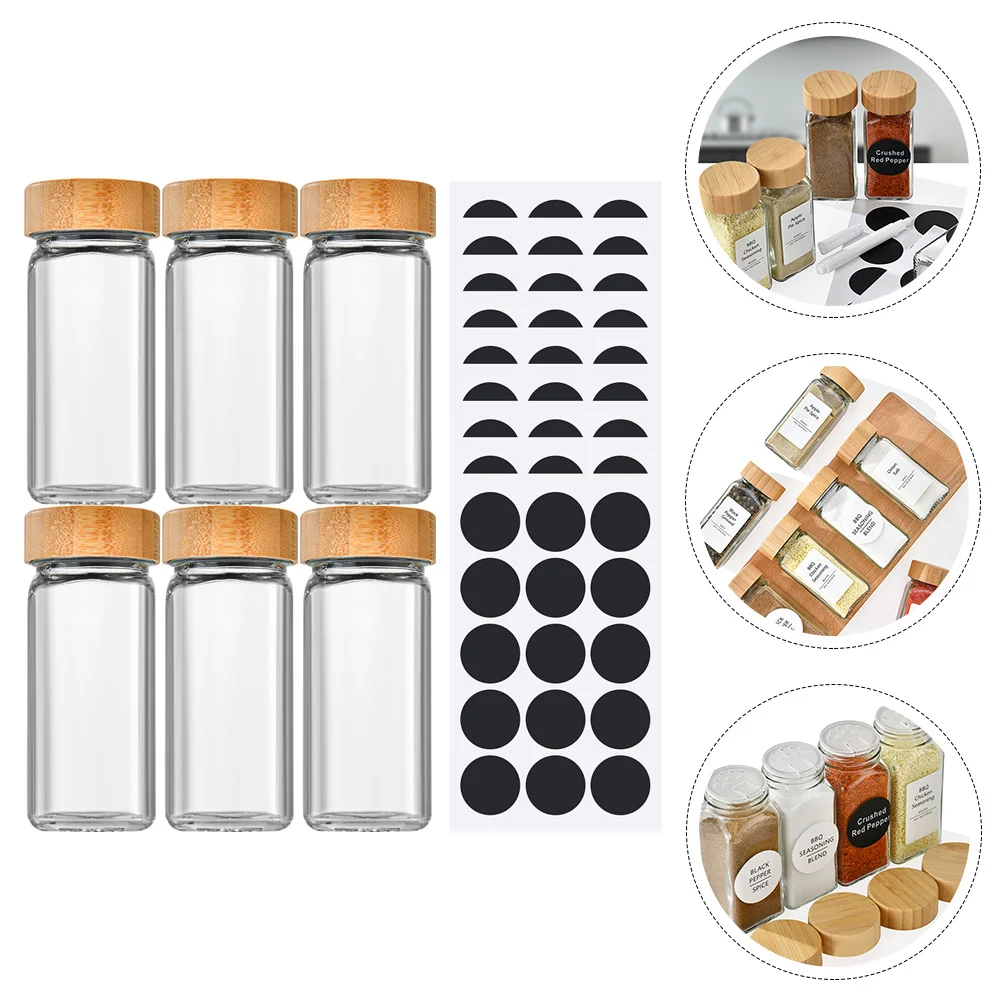

1 Set Empty Seasoning Jar Seasoning Pot Sugar Storage Jar Spice Jar