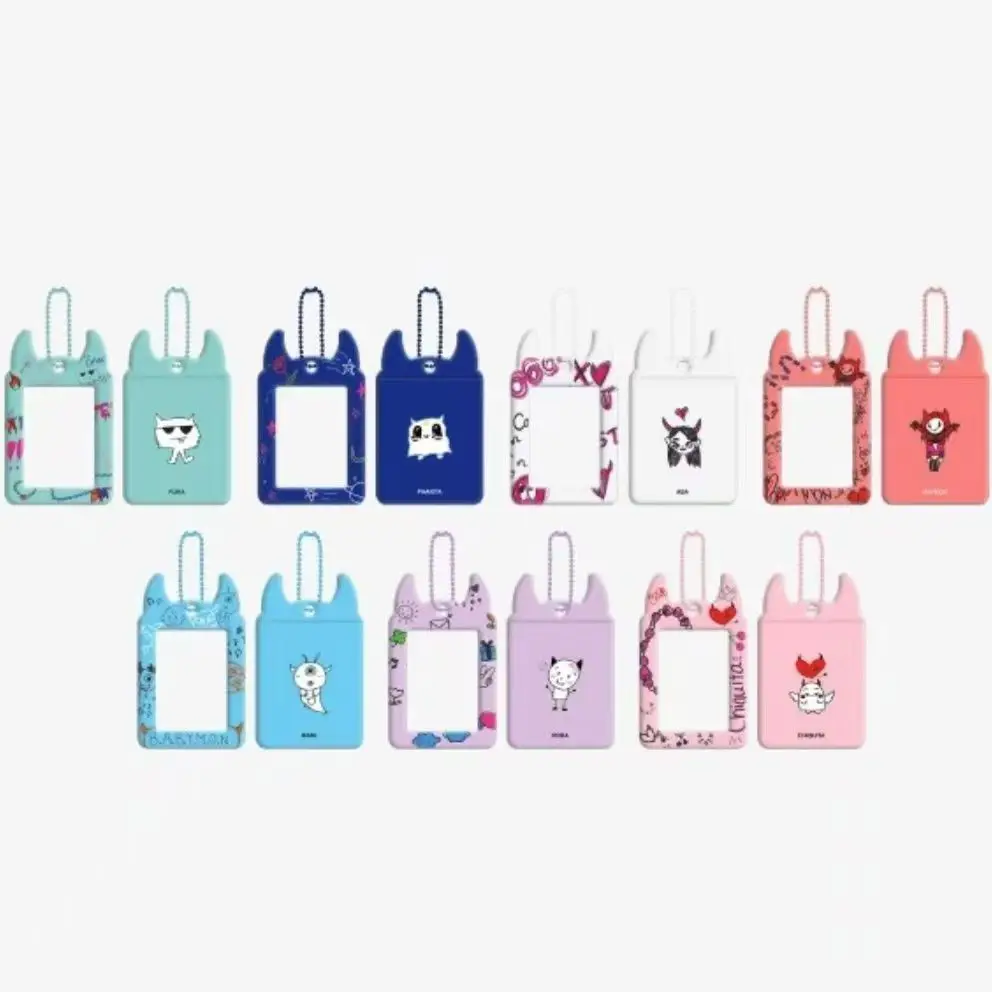 KPOP BABYMONSTER INS стильный брелок креативные бусины цепочка автомобильный кулон AHYEON RAMI