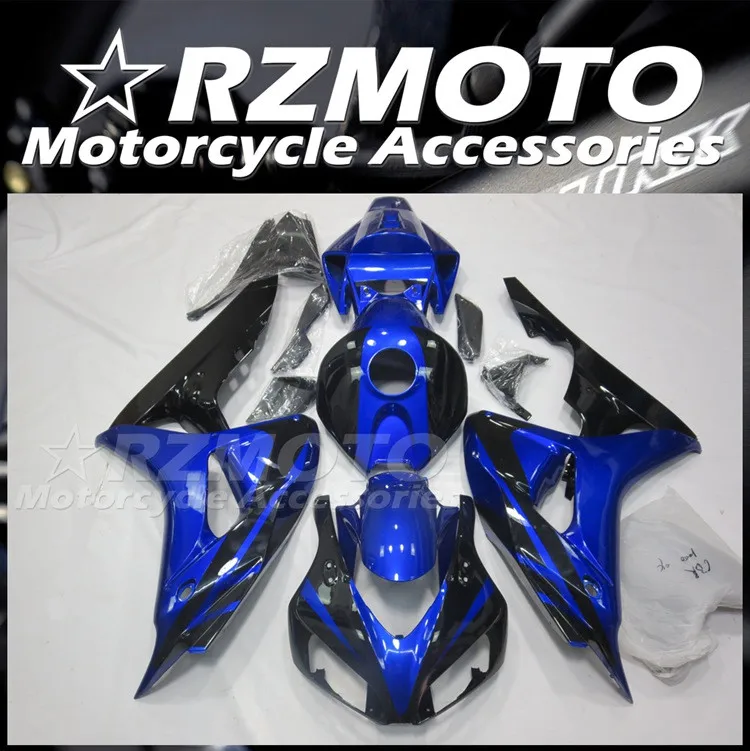 

Injection Mold New ABS Motorcycle Fairings Kit Fit for HONDA CBR1000RR 2006 2007 06 07 Bodywork Set Black Blue