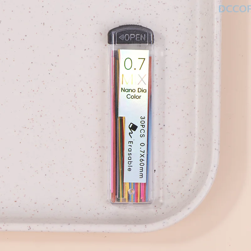 0 7 мм цветной автоматический стержень HB графитовый грифель художественный эскиз