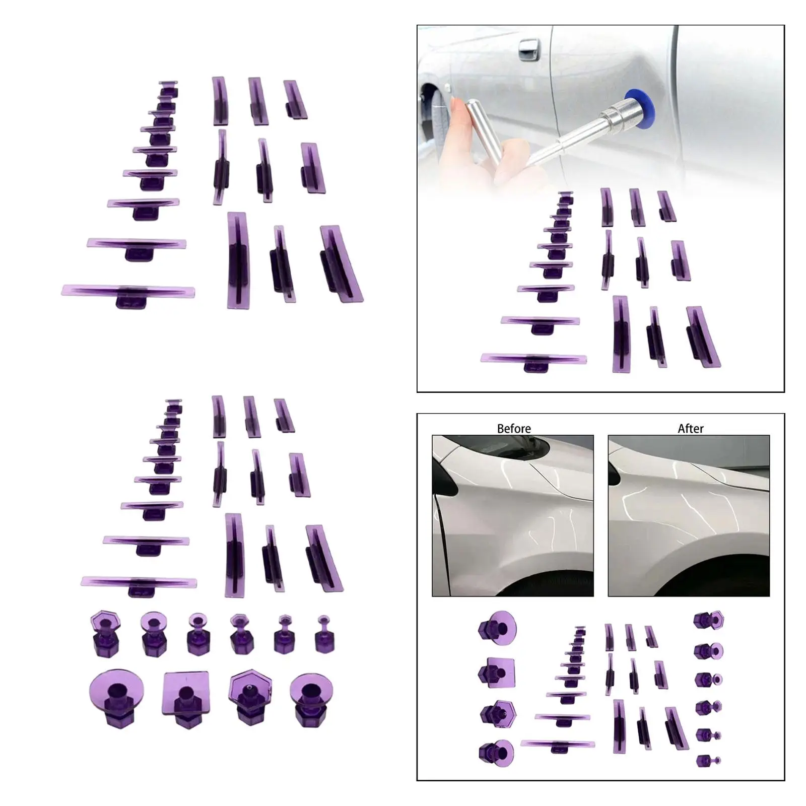 Набор вмятин для удаления инструменты ремонта автомобиля ремонт на дверных