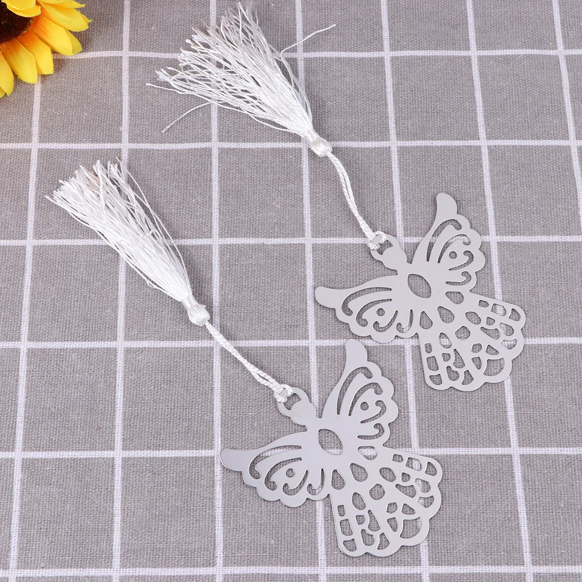 

6pcs Metal Creative Favor Eagle Mark Tassel for Gift Book