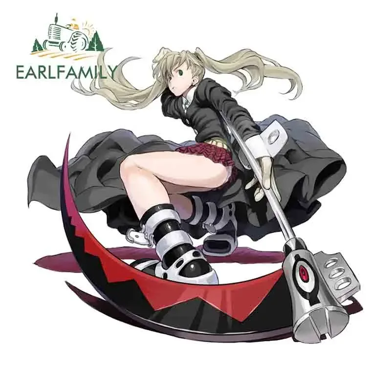 

EARLFAMILY 13 см x 11,5 см для Maka Albarn Автомобильная наклейка индивидуальная модная наклейка забавная Водонепроницаемая Автомобильная этикетка-аксессуар