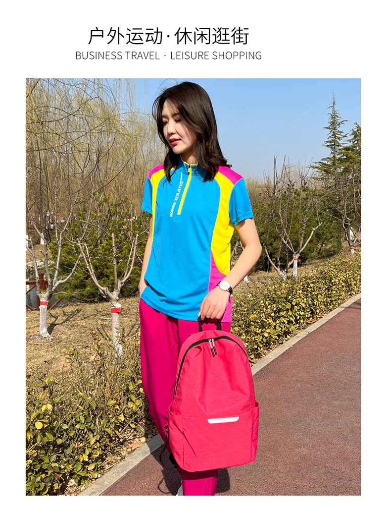 Gym Bag New Reflective Shoulder Bags Lightweight Student Bags Large Capacity Male And Female Sports Outdoor Backpack Sports Bags