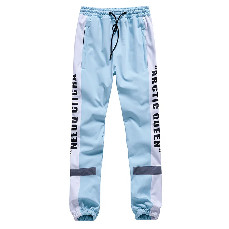 Новые лыжные штаны для мужчин и женщин зимние уличные пар теплые утепленные