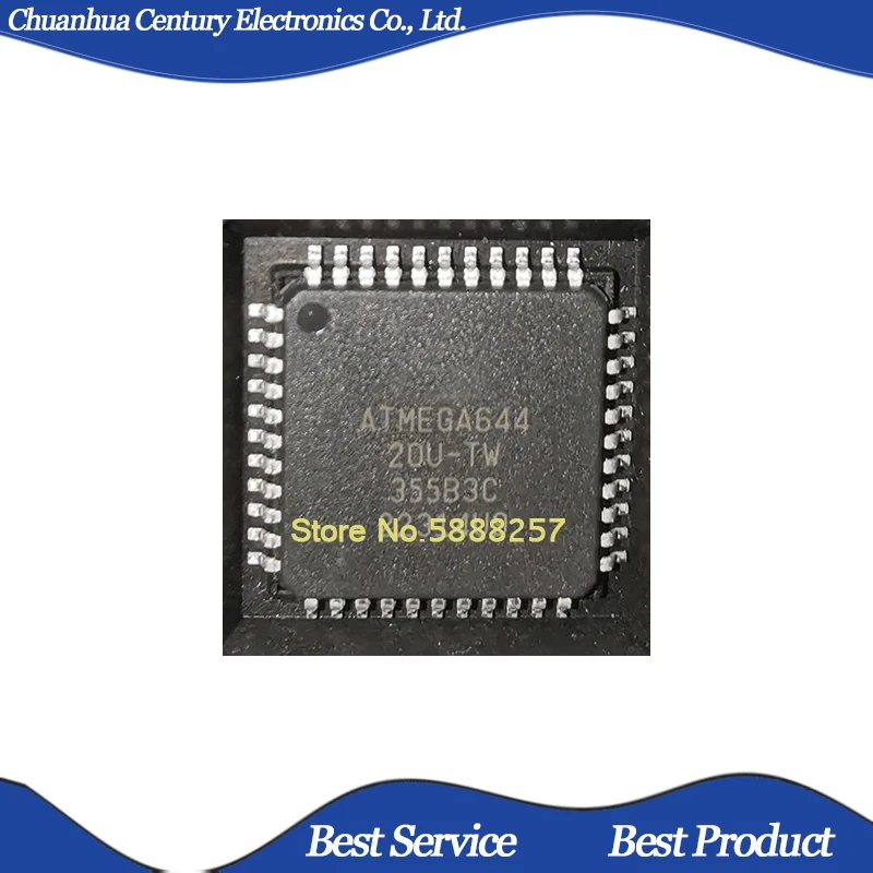 

1 шт./партия ATMEGA644-20AU TQFP44 оригинал и новый телефон