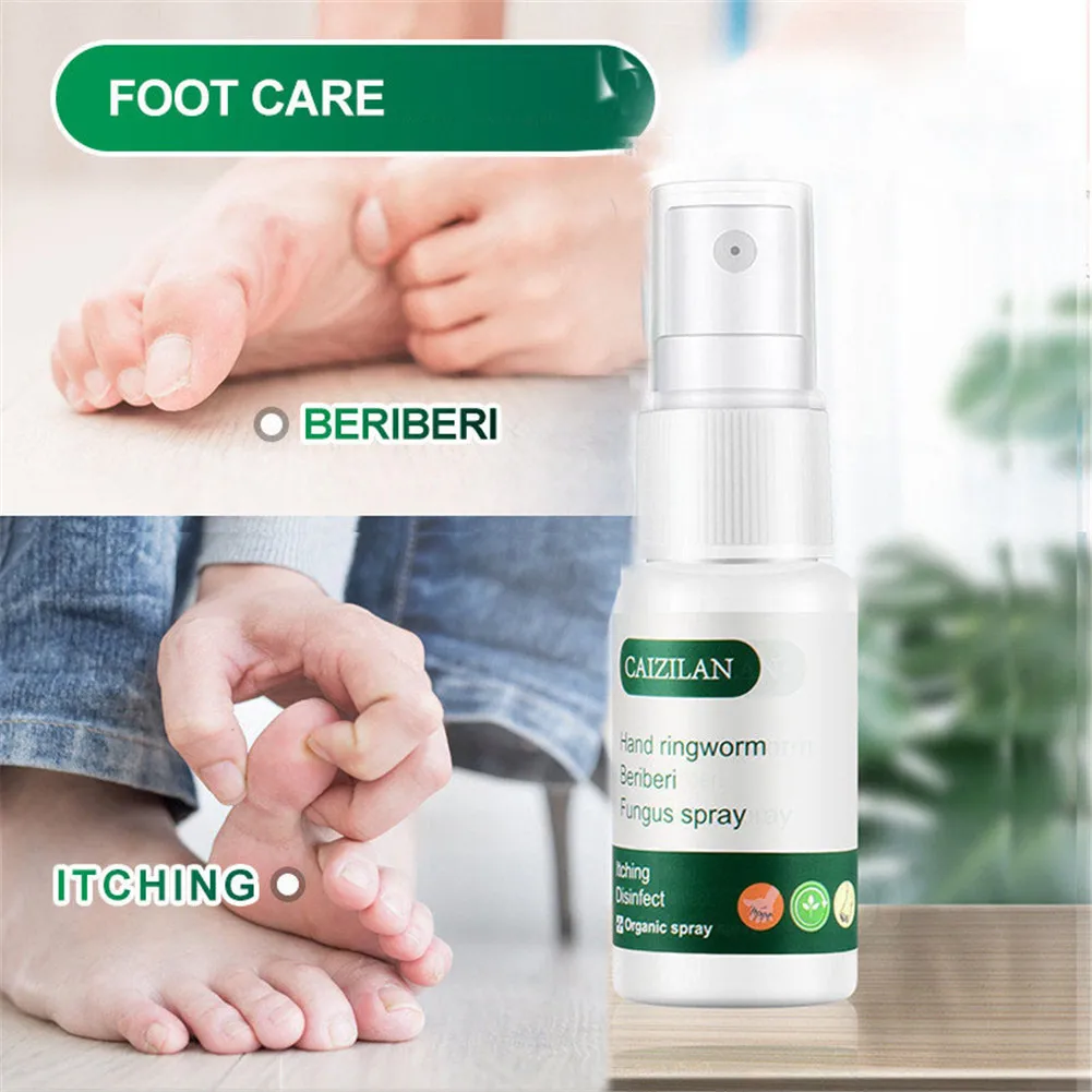 

1pcs Anti Fungal Spray Foot Fungal Relieve Beriberi Toe Treatment Gel for Cracked Heel Peeling Blister Repairing Feet Ointment