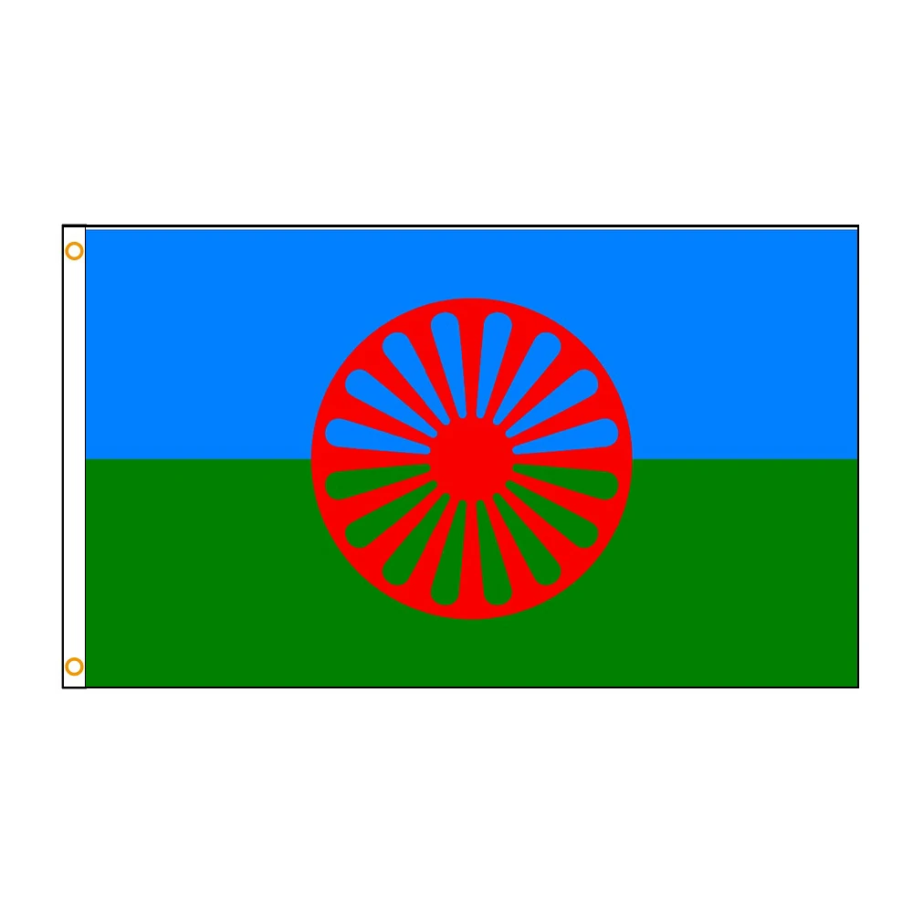 

90*150cm Romani Gypsy Flamenco Tzigane Mr Fergie Who Flag