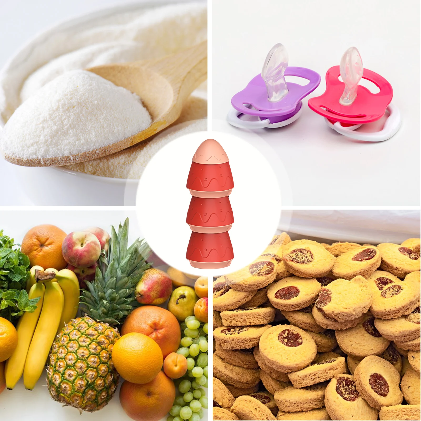 Контейнер для детских формул портативный контейнер молока и порошка хранения