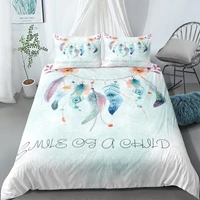 dreamcatcher ethnic bedding set single twin double queen king cal king size bed linen set