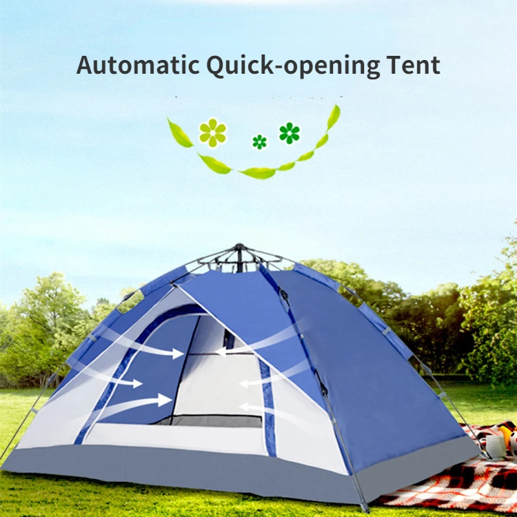 

Outdoor Automatic Opening CampingTent Windproof Sunscreen Ultralight Tent 2Person Instant Pop Up Tent Waterproof Fish Beach Tent
