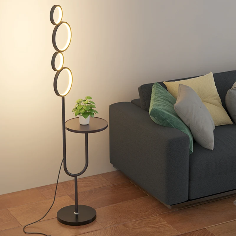 Купи Art Modern Floor Lamp Living Room Bedroom Bedside Designer Floor Lamp Sofa Table Hogar Y Decoracion Novedosos Room Decoration за 5,588 рублей в магазине AliExpress