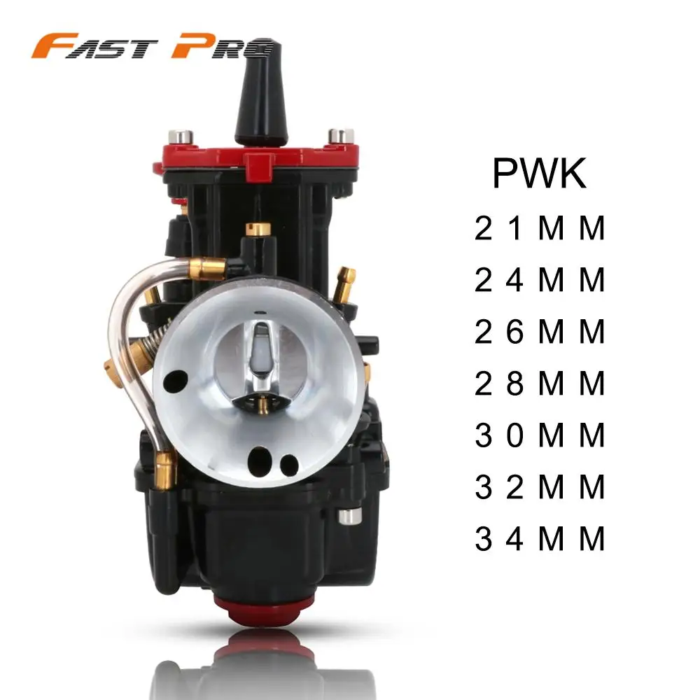 

Motorcycle 21 24 26 28 30 32 34mm Universal Black For Mikuni Maikuni PWK Carburetor Scooters ATV With Power Jet Dirt Bike