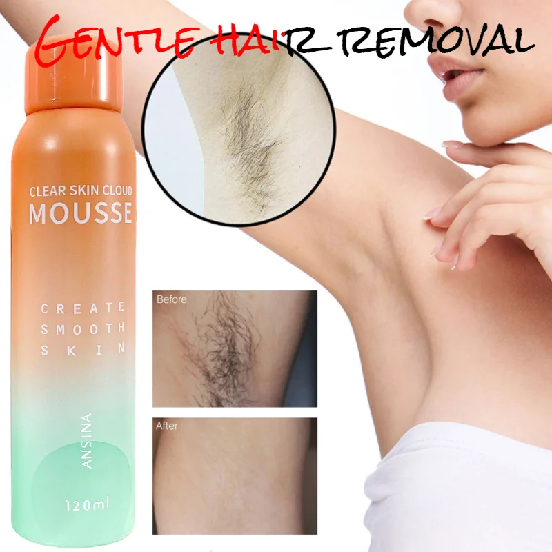

150ml Painless Hair Removal Clean and Fast Cleansing Cloud Hair Removal Mousse Hair Removal Spray Hair Removal Cream