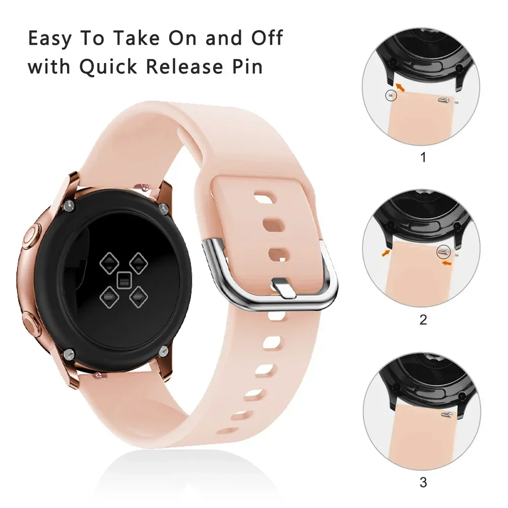 Фото Оригинальный ремешок для часов 20 мм 22 мм для Haylou Watch 2 Pro RS5 R8 S8, браслет для Haylou Solar Plus RT3 Solar LS05 RS4 RT3, ремешок для часов №4