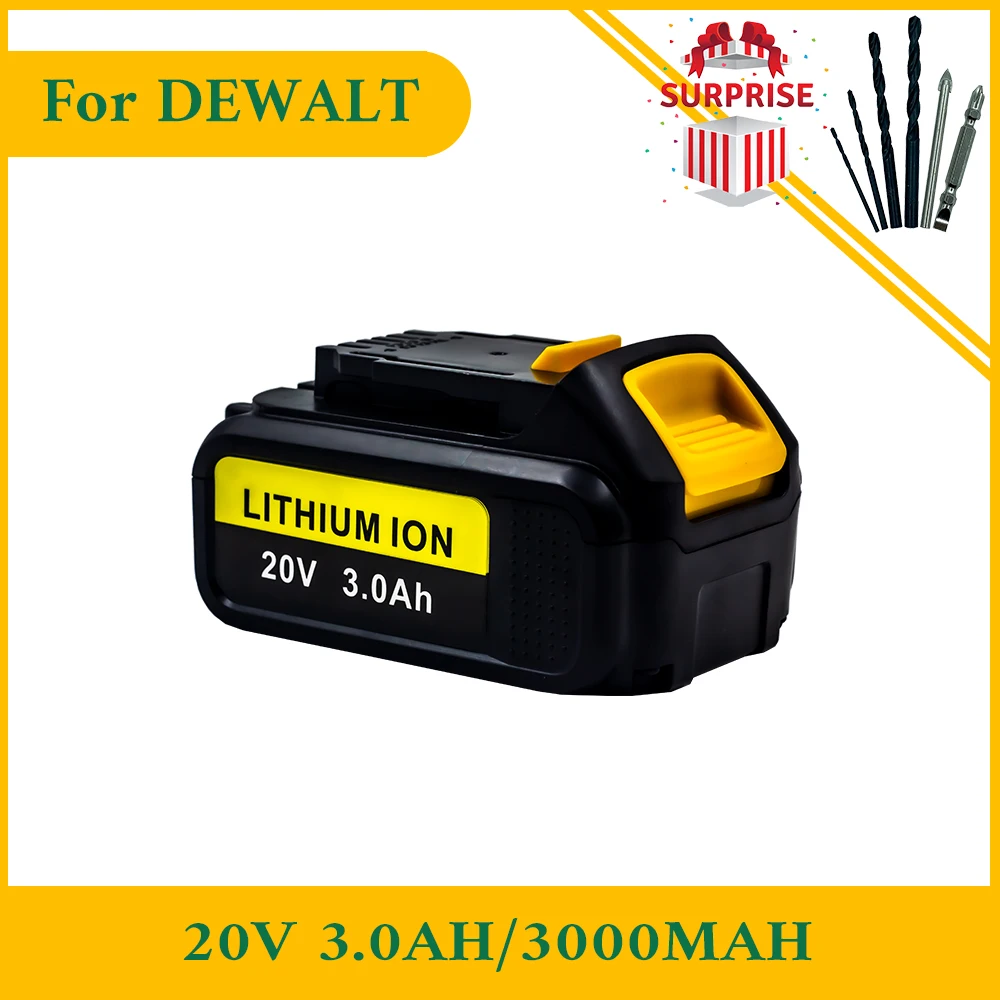 

Аккумуляторная батарея для электроинструмента DEWALT 18650, DCB204 DCB205, 18 в, Ач