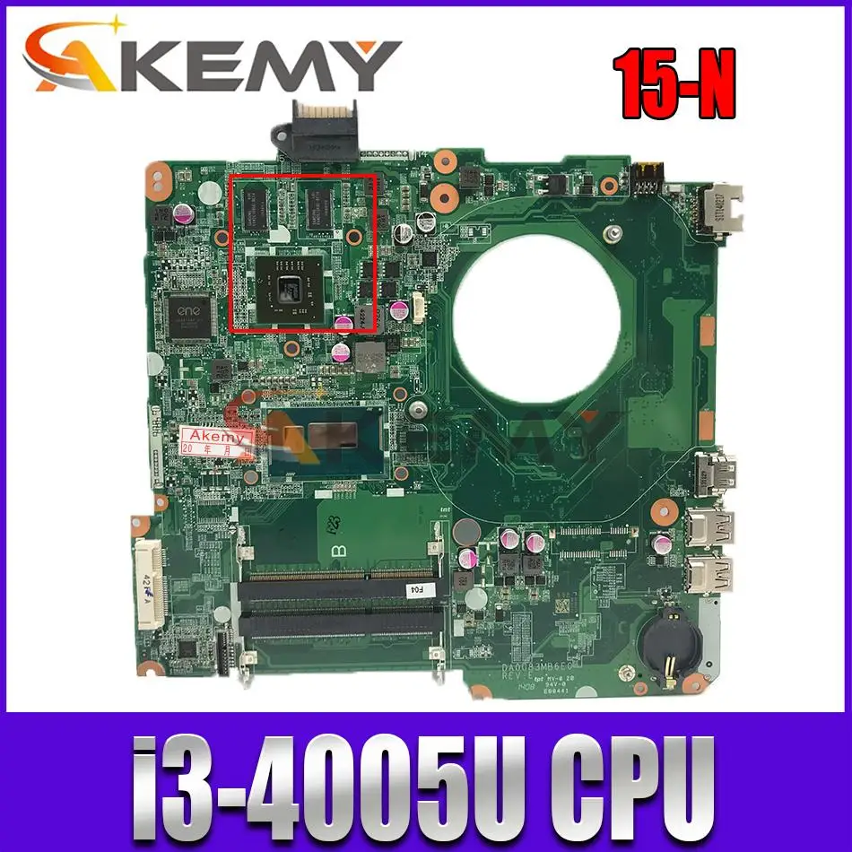 

for HP PAVILION 15T-N200 15-N laptop motherboard U83 732089-501 GPU 1GB i3-4005U DA0U83MB6E0 100% working