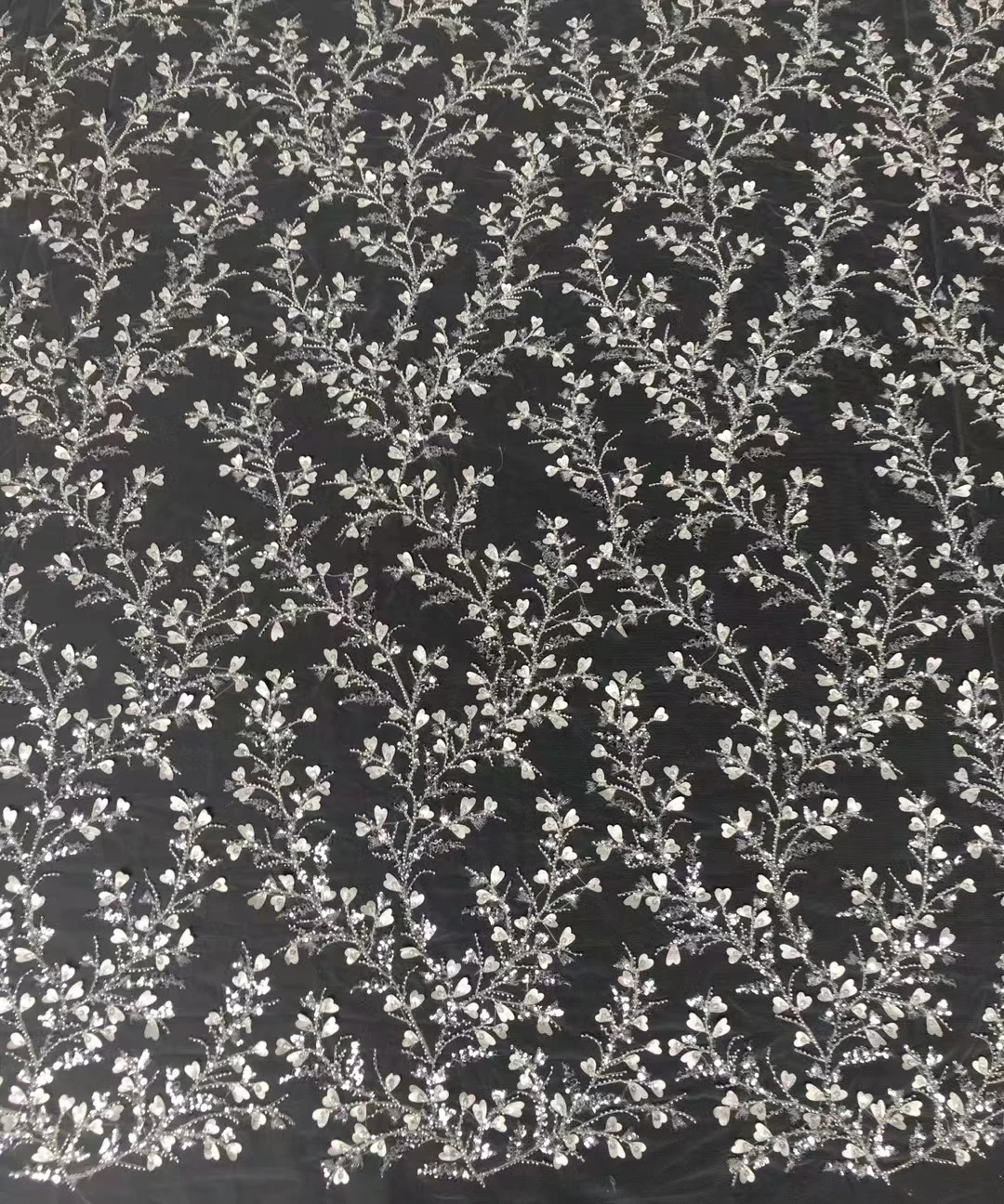 Новое изысканное кружевное Сетчатое платье с бусинами французское Роскошное