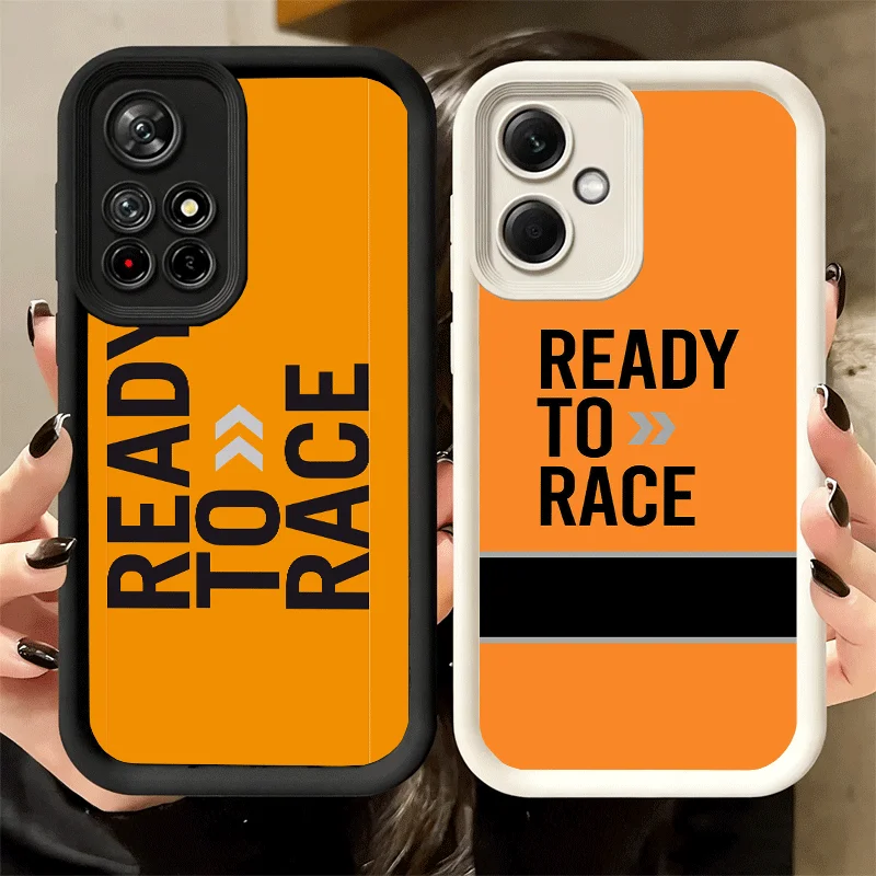 Фото Чехол для телефона Xiaomi Poco X7 X6 X5 X3 Pro Ready To Race Shell M8 M7 M6 M5S X4 Redmi 15C 15 14C 13C 13 Soft Funda №1