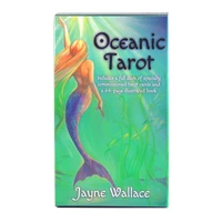 oceanic tarot deck oracle cards entertainment card game for fate divination occult tarot card games