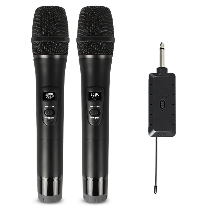 

E8 E7 Wireless Microphone 2 Channels UHF Professional Handheld Mic Micphone Micro Phone For Karaoke Meeting 50 M Sing Song KTV