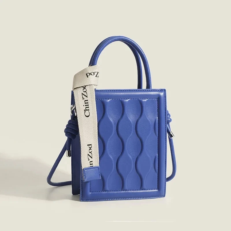 

JOY New Tote Klein синяя нишевая дизайнерская сумка для пианино, дамская сумочка через плечо