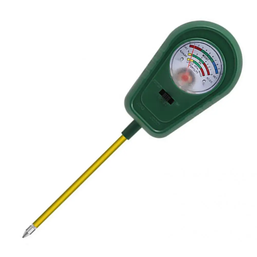 

Garden Tool Accurate Foldable Dedicated Soil Moisture Detector Green Soil Detector 3 In 1 for Farmland