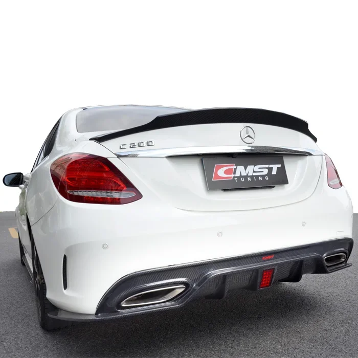 Карбоновая деталь tiges Carbonfaser-Bodykit для Mercedes Benz C klase c200 c300 w205 W205 C63 AMG Bodykit Facelift