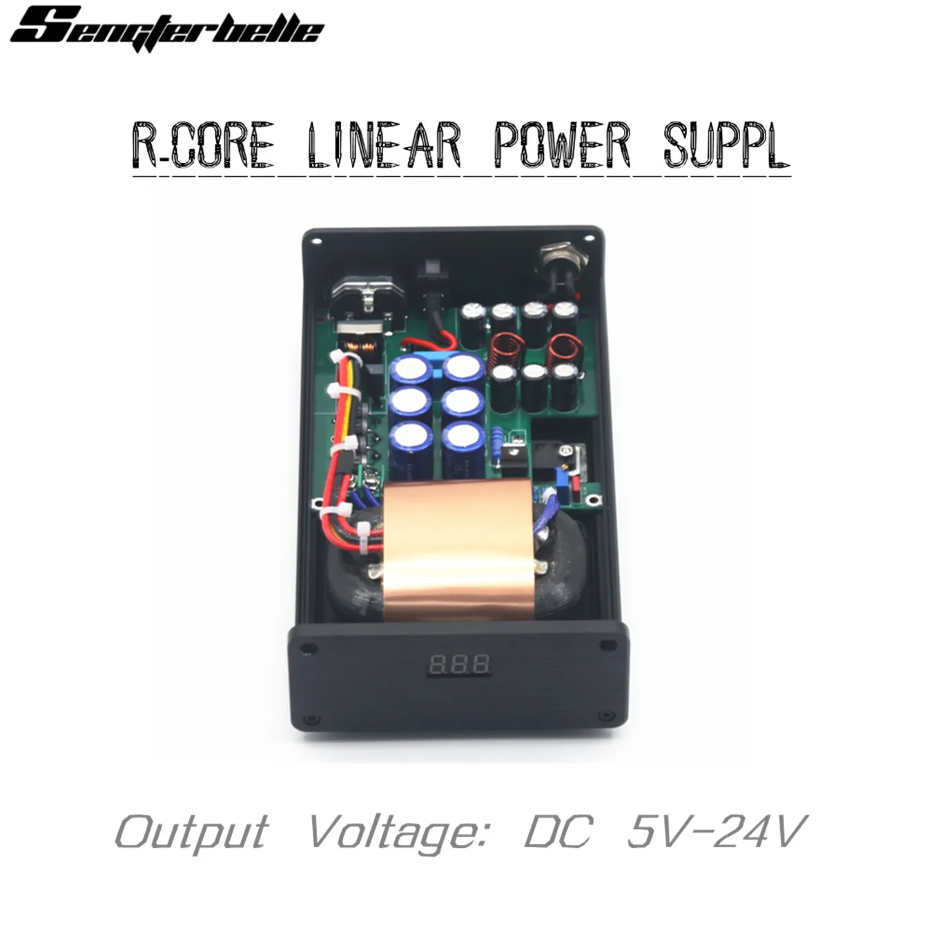 Фото Линейный источник питания PR1 50VA R-Core DC 5V с двойным выходом 5~24В (опционально) для предусилителя/DAC DC LPS №1