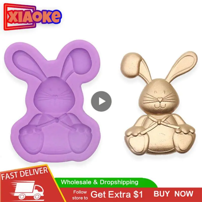

Baking Sugar Mold Diy High Quality Cake Decoration Chocolate Biscuit Decoration Mold Kitchen Accessories Easter Bunny