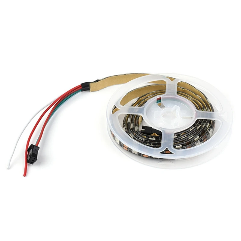 

WS2812 RGB Lamp Strip 5050 Light Bead High Brightness Energy Saving Low Consumption Cutting Programmable LED Lamp (1M)