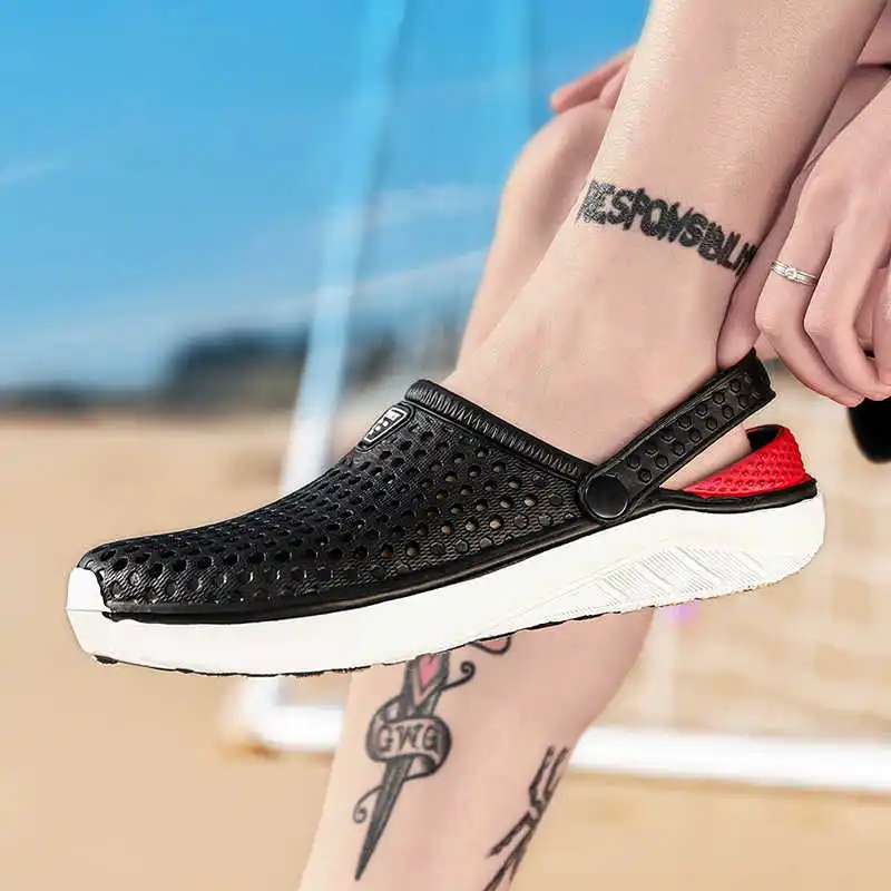 

Summer Men's Shoes Platform Men's Sandals 2022 Luxury Designer Trainer Eva Slipper Sapatilla Men's Flip-Flops Chunky Tennis Wit