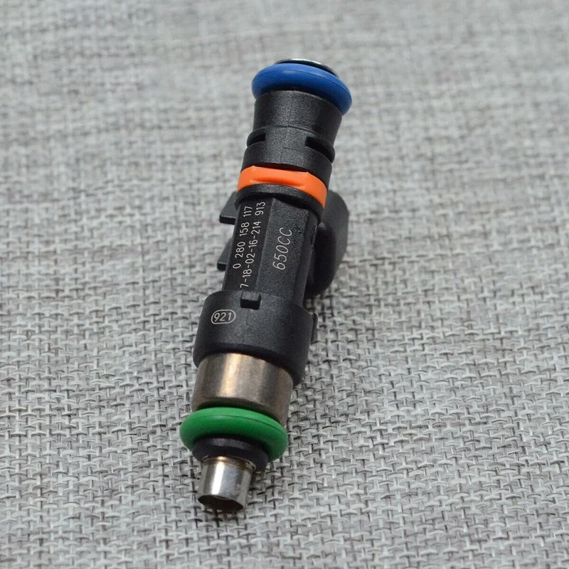 Топливные форсунки 8X 60Lb 630Cc с преобразователем для 1 8 T Turbo -A4 TT Golf Jetta Acura EV14 0280158117