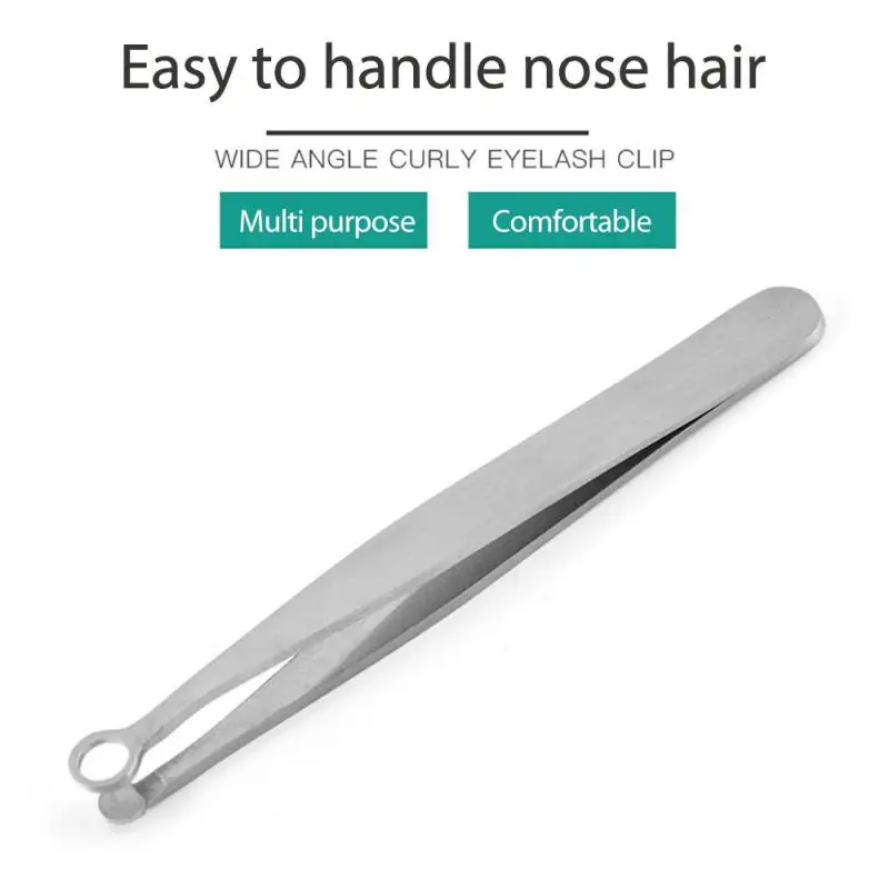 

Professional Manicure Tools Precise Makeup Tools Universal Stainless Steel Nose Hair Trimming Safe And Hygienic Grooming