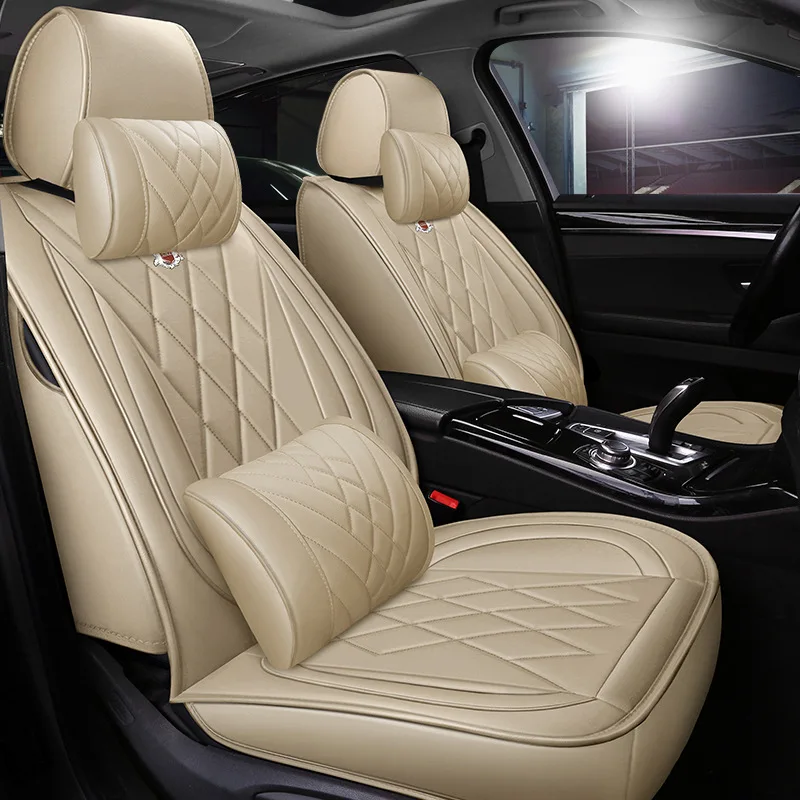 

New Car Seat Cover Universal Cushion Protection Auto Chair Backrest Protector Pad Mat Interior Accessories