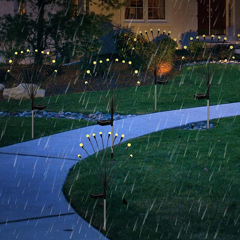 

LED Potted Light Automatic Glow Solar Lawn Decorative Lights Easy Installation Decorative Pathway Landscape Lights for Courtyard